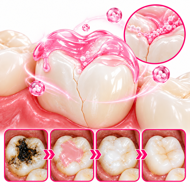 Rebuild Enamel & Seal Micro-Cracks