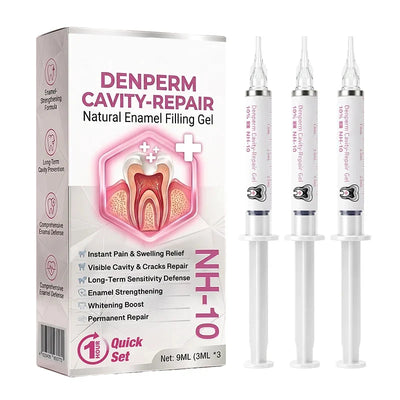 Cavity-Repair Natural Enamel Tooth Filling Gel