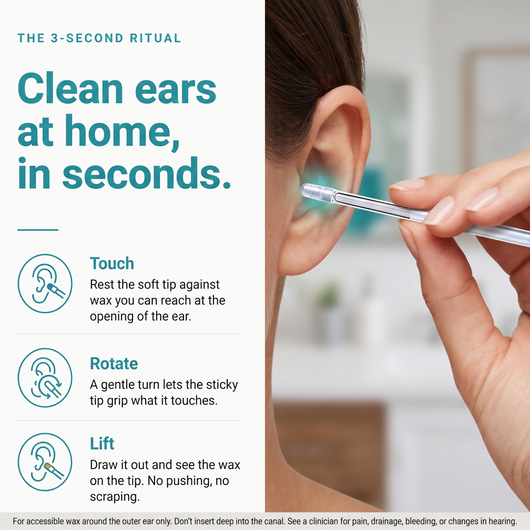 Sticky Ear Cleaner