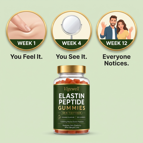 Elastin Peptide Skin Tightening Gummies