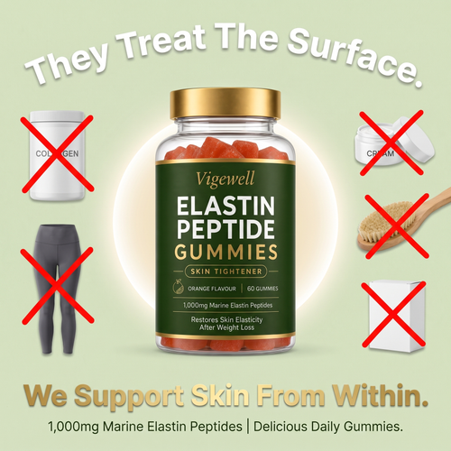 Elastin Peptide Skin Tightening Gummies