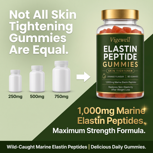 Elastin Peptide Skin Tightening Gummies
